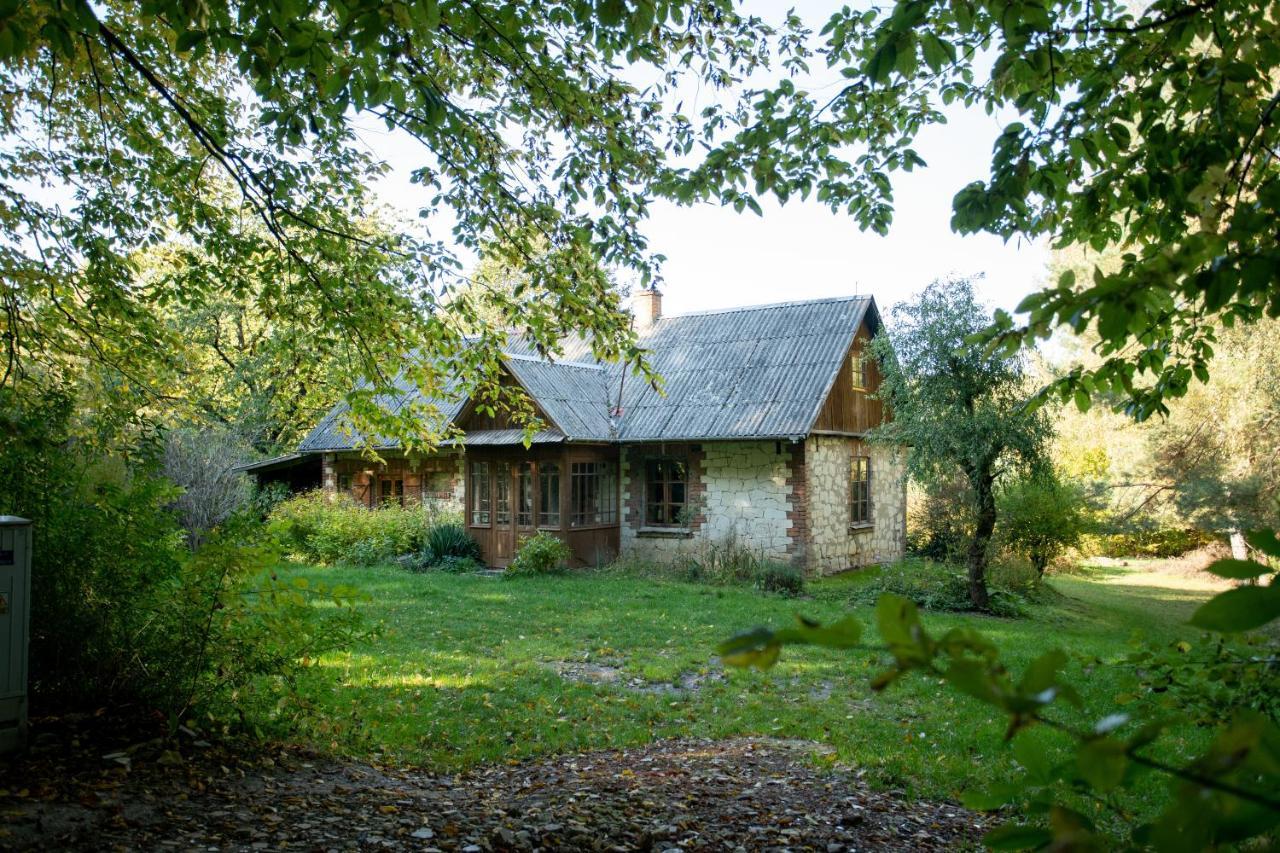 Agroturystyka Siedlisko Wydry - Dom W Srodku Lasu Wierzchoniow Buitenkant foto