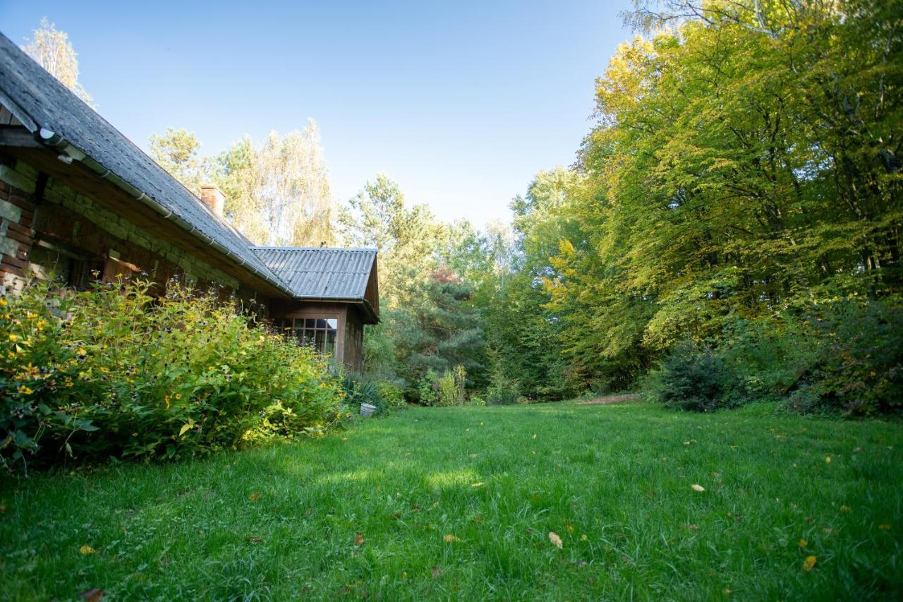 Agroturystyka Siedlisko Wydry - Dom W Srodku Lasu Wierzchoniow Buitenkant foto
